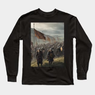 Inspiring And Exciting Medieval Times In Scandinavia. Long Sleeve T-Shirt